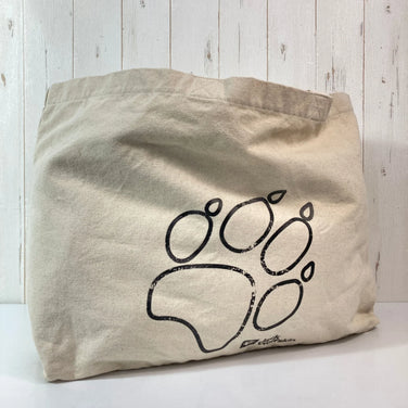One Size Beige Jackwolfskin Cotton Canvas Tote Bag (z00054630)