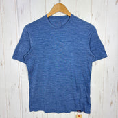 【Men's S ネイビー系】 2016 Patagonia ( パタゴニア ) キャプリーン メリノ デイリー ティーシャツ Merino Daily T-Shirt メリノウール ウェア トップス インナー シャツ ショートスリーブTシャツ クルーネック ウール