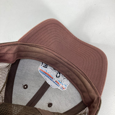 【OneSize ブラウン系】 Patagonia ( パタゴニア ) フィッツ ロイ バイソン ロープロ トラッカー ハット Fitz Roy Bison Lopro Trucker Hat オーガニックコットン ウェア ウェア小物 ヘッドウェア キャップ z00