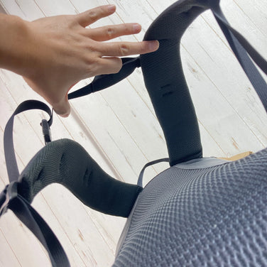 [Large Beige] Yamatomichi (Yama to Michi) Three Standard + Breathable Pad Set Nylon Bag Storage Backpack, Capacity [30L-54L] X-Pac VX21