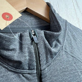 男士小号灰色 2015 Patagonia Capilene 保暖拉链领 FGX 涤纶抓绒外套