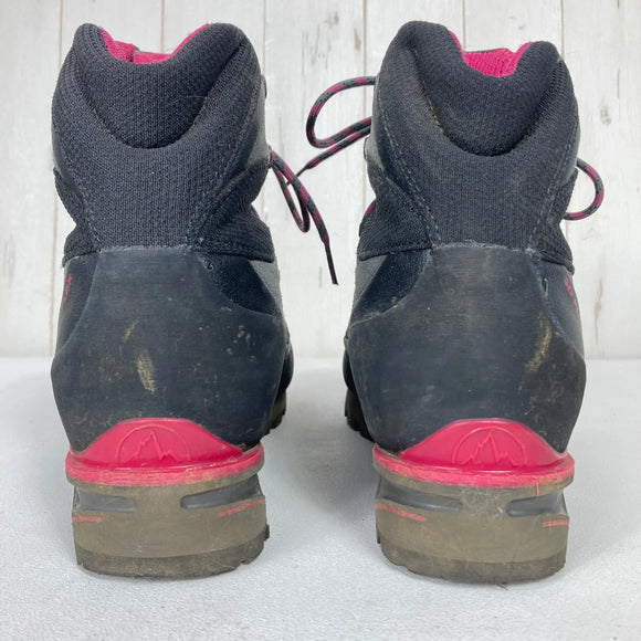 【Women's 24.3cm グレー系】 La Sportiva ( ラ・スポルティバ ) トランゴ アルプ エボ GTX ウーマン TRANGO ALP EVO GTX WOMAN Carbon / Cherry GORE-TEX｜Vibram｜Perwangerレザー フ