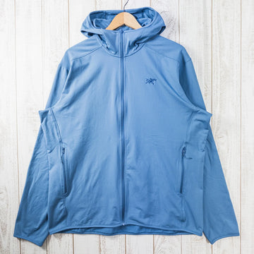 【Men's XL ブルー系】 Arcteryx ( アークテリクス ) カイヤナイト ライトウェイト フーディ Kyanite Lightweight Hoody ポリエステル ウェア トップス アウター ジャケット フリース z00051127 フリース アウ - 【公式】2ndGEAR（セカンドギア）Webショップ【登山用品・アウトドア用品専門 買取販売店】
