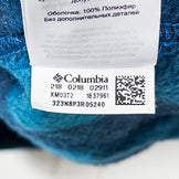 Columbia Men's Navy Full-Zip Check Fleece Jacket, Polyester, Tops, Outerwear, Jacket, Fleece, z00053301