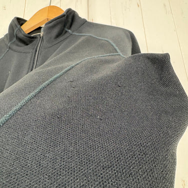 【Men's M ブラック系】 Montbell ( モンベル ) ウイックロン ZEOサーマル ジャケット Men's Wickron ZEO Thermal Jacket Men's 裏面起毛 UVカット ポリエステル ウェア トップス インナー シャツ ロング