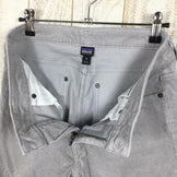 【Women's 26 グレー系】Patagonia ( パタゴニア ) フィッテド コーデュロイ パンツ Fitted Corduroy Pants 55055 International Women's コットン ロングパンツ ボトムス ウェア - 【公式】2ndGEAR（セカンドギア）Webショップ【登山用品・アウトドア用品専門 買取販売店】