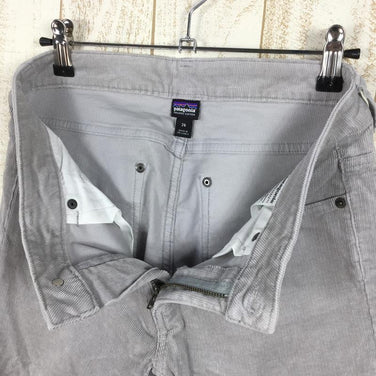 【Women's 26 グレー系】Patagonia ( パタゴニア ) フィッテド コーデュロイ パンツ Fitted Corduroy Pants 55055 International Women's コットン ロングパンツ ボトムス ウェア - 【公式】2ndGEAR（セカンドギア）Webショップ【登山用品・アウトドア用品専門 買取販売店】