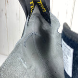 Unisex, Size 26.4cm, Gray. La Sportiva Aragon Clay and Jasmine Green Leather Rock Climbing Shoes (z00053862). Clay and Jasmine Green.