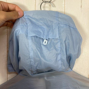 【Men's XS ブルー系】 2025 Patagonia ( パタゴニア ) フーディニ ジャケット Houdini Jacket FLKB DWR パッカブル リップストップ ナイロン ウェア トップス アウター ジャケット ウィンドシェル z00060748
