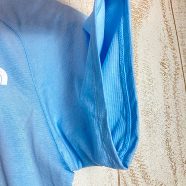 【Women's S ブルー系】 The North Face ( ザ・ノースフェイス ) ショート スリーブ ハイブリッド ベント クルー Short Sleeve Hybrid Vent Crew ポリエステル ウェア トップス インナー シャツ ショートスリーブ - 【公式】2ndGEAR（セカンドギア）Webショップ【登山用品・アウトドア用品専門 買取販売店】