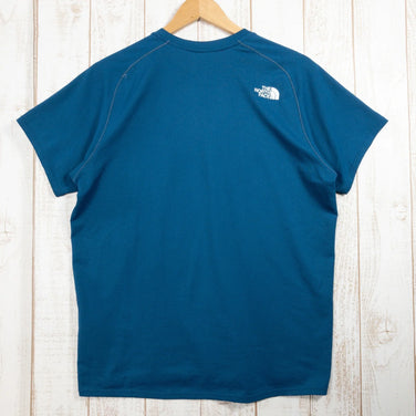 【Men's L ブルー系】 The North Face ( ザ・ノースフェイス ) ショートスリーブ GTD ロゴ クルー S/S GTD Logo Crew ポリエステル ウェア トップス インナー シャツ ショートスリーブTシャツ クルーネック 化繊 z0 - 【公式】2ndGEAR（セカンドギア）Webショップ【登山用品・アウトドア用品専門 買取販売店】