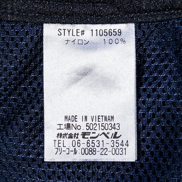 Montbell 男式 L 短裤海军蓝酷裤，尼龙，长裤 (z00053215)