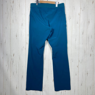 Arcteryx Lefroy 男款长裤，军团蓝，32码，海军蓝。这款已停产且难觅踪影的尼龙软壳裤非常适合做下装。(z00053912，军团蓝)