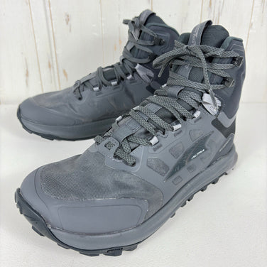 Altra Lone Peak 9 防水中帮男士徒步靴，尺码 27.0cm，灰色 (z00055514)
