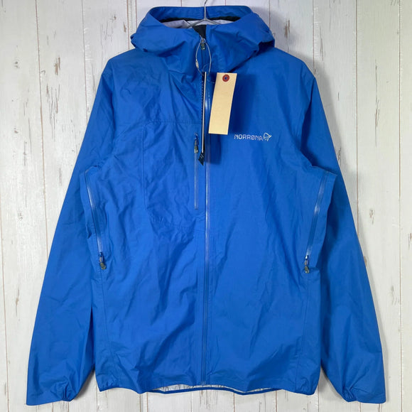 【Men's M ブルー系】 Norrona ( ノローナ ) ビティホーム ドライ1 ジャケット メンズ Bitihorn Dri1 Jacket M's 2611-18 6601 Campanula z00056068 6601 Campanula レインシェ