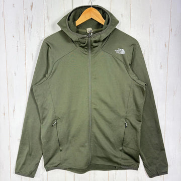 【Men's L グリーン系】 The North Face ( ザ・ノースフェイス ) サーマル バーサ グリッド フーディ Thermal Versa Grid Hoodie ポリエステル ウェア トップス アウター ジャケット フリース z00057995