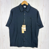 【Men's M ブラック系】 Houdini ( フーディニ ) メンズ ツリー ショートスリーブ シャツ M's Tree Shortsleeve Shirt 860051 True Black Light z00058245 True Black Light