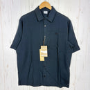 【Men's M ブラック系】 Houdini ( フーディニ ) メンズ ツリー ショートスリーブ シャツ M's Tree Shortsleeve Shirt 860051 True Black Light z00058245 True Black Light-1