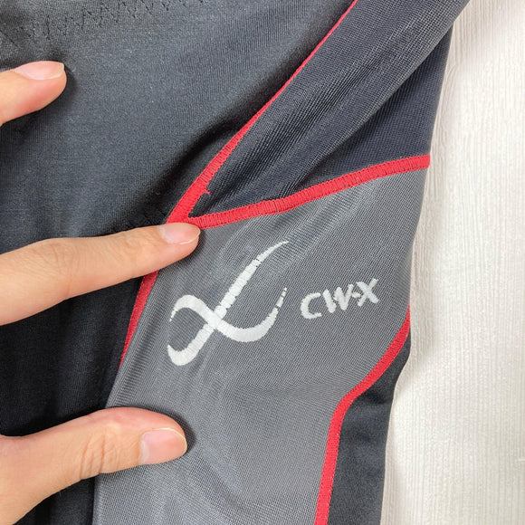 【Men's M ブラック系】 Cw-X ( シーダブリューエックス ) スタビライクスモデル セミロングタイツ ポリエステル ウェア ボトムス タイツ z00057570  タイツ ボトムス ウェア