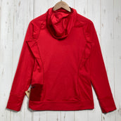 【Women's S レッド系】 Arcteryx ( アークテリクス ) ヴァーティス フーディ ウィメンズ Vertices Hoody Women's バラクラバフード ストレッチ ベースレイヤー ポリエステル ウェア トップス インナー シャツ フーディ 化繊