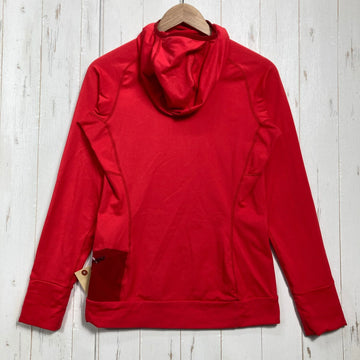 【Women's S レッド系】 Arcteryx ( アークテリクス ) ヴァーティス フーディ ウィメンズ Vertices Hoody Women's バラクラバフード ストレッチ ベースレイヤー ポリエステル ウェア トップス インナー シャツ フーディ 化繊 - 0