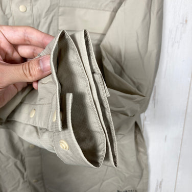【Men's S ベージュ系】 Mountain Hardwear ( マウンテンハードウェア ) コアシェル シャツ Core Shell Shirt YAMAP別注 ナイロン ウェア トップス インナー シャツ ロングスリーブシャツ 化繊 z00060103