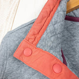 【Women's S グレー系】 Patagonia ( パタゴニア ) コットン キルト スナップ ティー プルオーバー Cotton Quilt Snap-T Pullover オーガニックコットン 25280 International Women's 希少色 - 【公式】2ndGEAR（セカンドギア）Webショップ【登山用品・アウトドア用品専門 買取販売店】