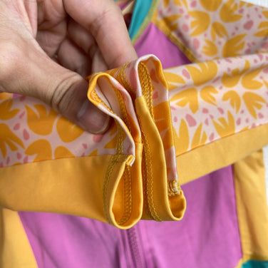 【Baby's 3T オレンジ系】 2020 Patagonia ( パタゴニア ) スイム ロンパース Swim Romper MBPI ナイロン ウェア トップス インナー シャツ ロングスリーブシャツ 化繊 z00058083 MBPI 化繊 ロングスリーブシャツ