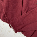 【Men's L レッド系】 Axesquin ( アクシーズクイン ) ウールフリース プルオーバー Wool Freece Pullover 軽edition バーガンディ 希少カラー 入手困難 moonlightgearコラボ ウール ウェア トップス アウ-5
