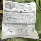 【OneSize グリーン系】 2000s Msr ( エムエスアール ) バックカントリー バーン Backcountry Barn 生産終了モデル 入手困難 キャンピングギア テント キャンピングテント z00060077  キャンピングテント テント キャンピ