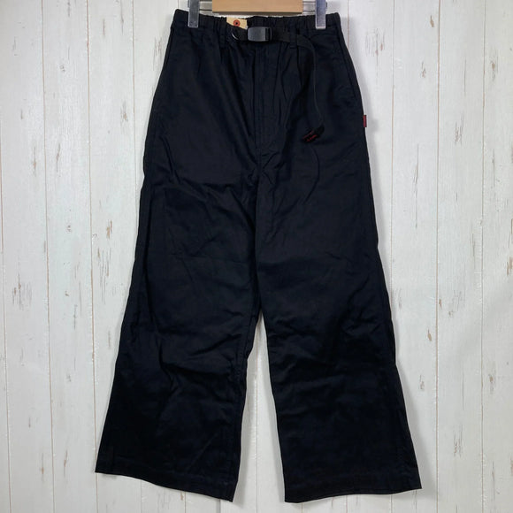 【Women's OneSize ブラック系】 Gramicci ( グラミチ ) コットン フレア パンツ Cotton Flare Pants コットン ウェア ボトムス ロングパンツ コットン z00060532  コットン ロングパンツ ボトムス ウェア