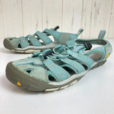 Keen Clearwater CNX 鞋类凉鞋（尺码 23.0 厘米，绿色）(z00052899)
