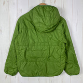 【Kid's 140 グリーン系】 Montbell ( モンベル ) リバーシブル サーマラップ パーカ 化繊ダウン ウェア トップス アウター ジャケット 化繊インサレーション z00056664  化繊インサレーション アウター ジャケット トップス ウェア