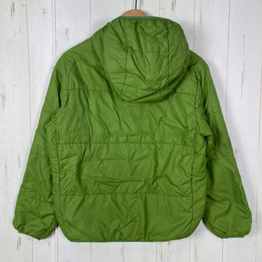 【Kid's 140 グリーン系】 Montbell ( モンベル ) リバーシブル サーマラップ パーカ 化繊ダウン ウェア トップス アウター ジャケット 化繊インサレーション z00056664  化繊インサレーション アウター ジャケット トップス ウェア