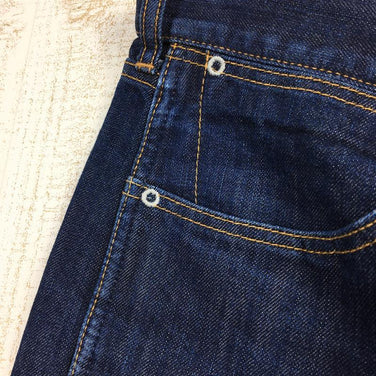 【Men's 30 ネイビー系】And Wander ( アンドワンダー ) ファイブポケット デニム パンツ 5 Poclets Denim Pants ジーンズ 生産終了モデル 入手困難 AW-FF972 Men's コットン ロングパンツ ボトムス ウェア - 【公式】2ndGEAR（セカンドギア）Webショップ【登山用品・アウトドア用品専門 買取販売店】
