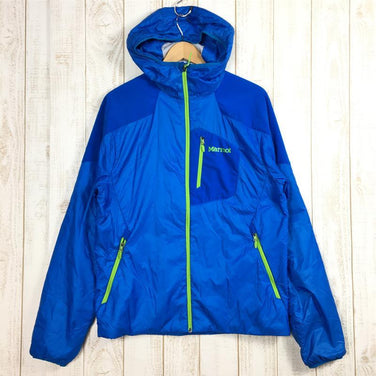 【Men's L ブルー系】 Marmot ( マーモット ) アイソサーモ フーディ Isotherm Hoody ポーラテックアルファ アクティブインサレーション ジャケット A73540/M4J-F7321 International Men's 化繊イン - 【公式】2ndGEAR（セカンドギア）Webショップ【登山用品・アウトドア用品専門 買取販売店】