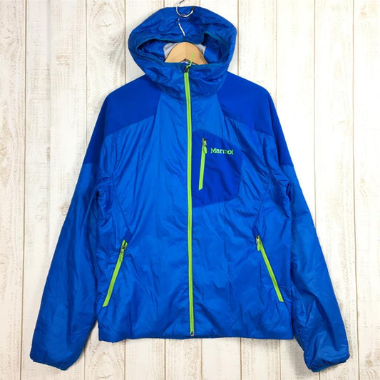 【Men's L ブルー系】 Marmot ( マーモット ) アイソサーモ フーディ Isotherm Hoody ポーラテックアルファ アクティブインサレーション ジャケット A73540/M4J-F7321 International Men's  化繊イン