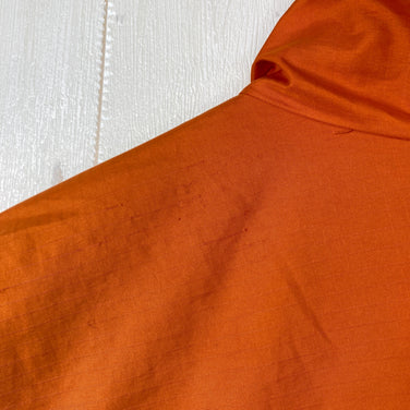【Men's M オレンジ系】 2001 Patagonia ( パタゴニア ) ゼファー ジャケット Zephur Jacket Fiesta Orange/Dried Herb/Midgrey Heather/Rock（シェル／パネル／裏地／反射素材） 生産終了
