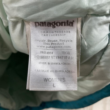 【Women's L ブルー系】 Patagonia ( パタゴニア ) ダウン セーター フーディ Down Sweater Hoody 800Fp ダウン ジャケット 84711 International Women's TBGB ダウンインサレーション アウタ - 【公式】2ndGEAR（セカンドギア）Webショップ【登山用品・アウトドア用品専門 買取販売店】
