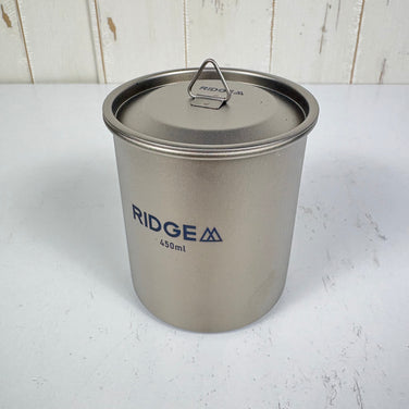 【Unisex OneSize シルバー系】 Ridge Mountain Gear ( リッジマウンテンギア ) チタニウム マグ Titanium Mug 450ml   z00055809  カップ マグ タンブラー クックウェア