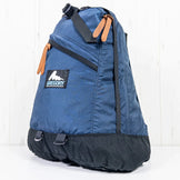 均码 海军蓝 1990 年代 Gregory Day Pack 海军蓝（已停产型号，很难找到）蓝色标签，旧标签，尼龙袋，储物背包，背包，容量：高达 29 升，z00053470 海军蓝