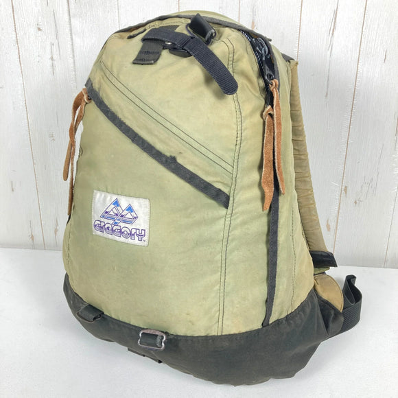 【OneSize グリーン系】 1990s Gregory ( グレゴリー ) デイパック Day Pack Green 紫タグ 旧タグ 生産終了モデル 入手困難 ナイロン バッグ ストレージ バックパック デイパック 容量【～29L】 z00054500 Gree