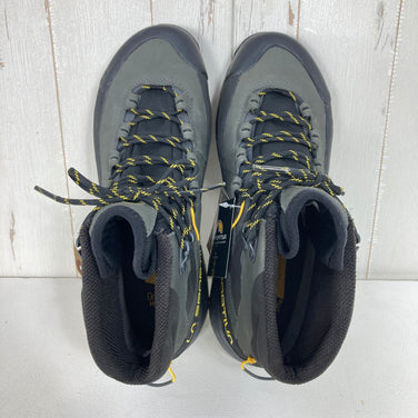 【Men's 27.0cm ブラック系】 La Sportiva ( ラ・スポルティバ ) トラバースX5 エボ ミッド GTX TX5 Evo Mid GTX Carbon / Yellow GORE-TEX ePE Vibram Megagrip 3D Flex Evo