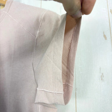 【Women's XS ピンク系】 Arcteryx ( アークテリクス ) クアドラ クルーネック シャツ Quadra Crew Neck Shirt ポリエステル ウェア トップス インナー シャツ ショートスリーブTシャツ クルーネック 化繊 z00058170