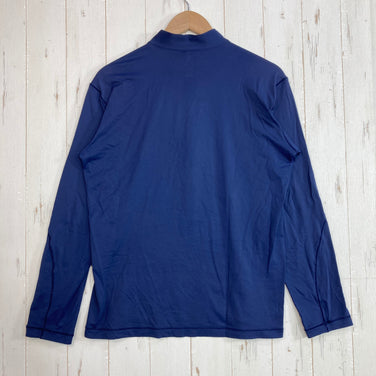 【Men's M ネイビー系】 Finetrack ( ファイントラック ) ドラウト ゼファー ジップネック Drought Zephyr Zip Neck ナイロン ウェア トップス インナー シャツ ロングスリーブシャツ 化繊 z00060113  化繊 ロン