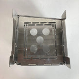 One Size Silver Firebox Stove Gen 2 Stainless Steel Camping Gear Fire Pit (z00054112)