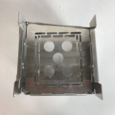 One Size Silver Firebox Stove Gen 2 Stainless Steel Camping Gear Fire Pit (z00054112)