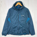 【Men's L ネイビー系】 Montbell ( モンベル ) ウルトラ ライトシェル パーカ Ultra Light Shell Hooded Jacket 軽量 リップストップ はっ水 ポケッタブル ナイロン ウェア トップス アウター ジャケット ウィンド-1