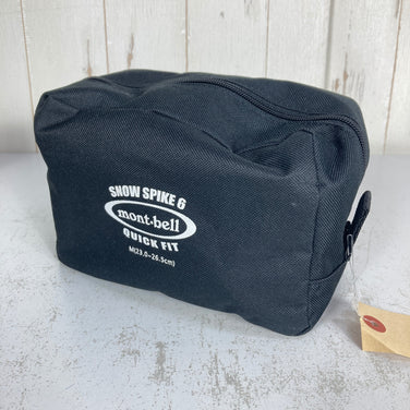 【M ブラック系】 Montbell ( モンベル ) スノースパイク 6 クイックフィット Snow Spike 6 Quick Fit アルミ ウィンターギア クランポン アイゼン z00060087  クランポン アイゼン ウィンターギア