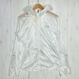 Mountain Hardwear Ghost Whisperer Hooded Jacket, Men's Size Small, White. Nylon outerwear, windshield, and top.